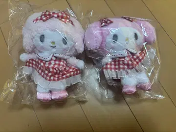 산리오 뽑기 마이멜로디 피아노 마스코트 세트