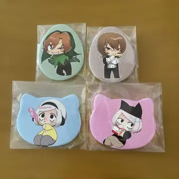 란후렌 캔뱃지 4개 세트