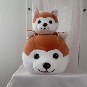 해피 아키타견 봉제 인형 복권 2등 및 4등