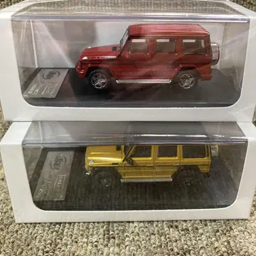 iScale 1/64 메르세데스 벤츠 2대 세트 G 클래스 W463