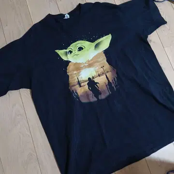 STAR WARS 요다 그래픽 프린트 티셔츠 3XL