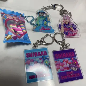 SHINAKO 아크릴 키링 5개 세트