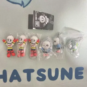 UNDERTALE 집어 연결 마스코트 산즈 파피루스 가챠