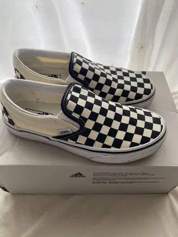 Vans 24.0cm 체커보드 슬립온