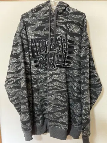 LEFLAH 카모 패턴 후드티 2XL
