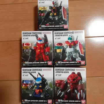 GUNDAM CONVERGE #OPERATION JABURO 5개 세트