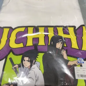 MIW NARUTO 나루토 우치하 사스케 이타치 티셔츠 화이트 XL