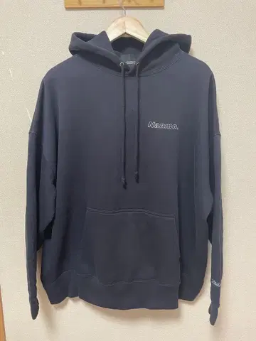 nanmo RELAX FIT LOGO HOODIE