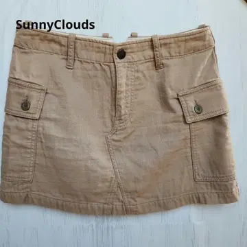 써니클라우드 Sunny Clouds 미니 스커트 사이드 포켓 부착