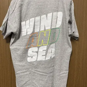 WIND AND SEA 그레이 티셔츠