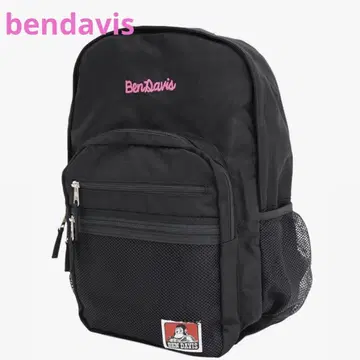 Ben Davis 블랙 백팩 핑크