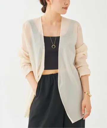 plage sheer 자켓 베이지