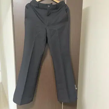 MAISON SPECIAL 센터 솔기 플레어 슬랙스