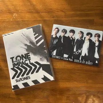 SixTONES TrackONE IMPACT 팜플렛