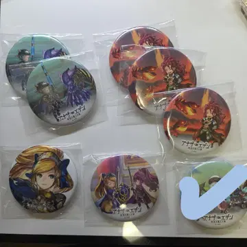 Another Eden 캔뱃지 묶음 판매