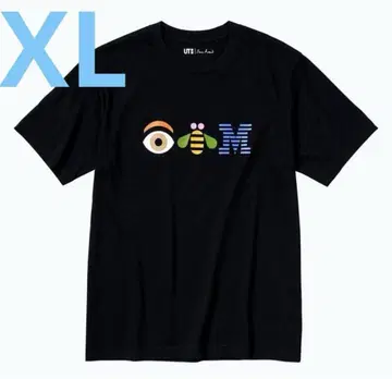 새상품급 IBM 티셔츠 XL 구제 의류 기업 티셔츠 외국 기업