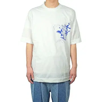 SHINYAKOZUKA 22SS 프린트 티셔츠 FLOCK OF BIRDS