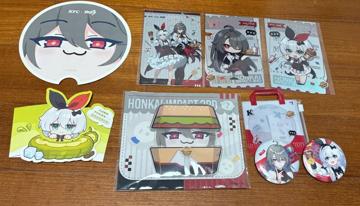 Honkai Impact 3rd KFC Collaboration Set