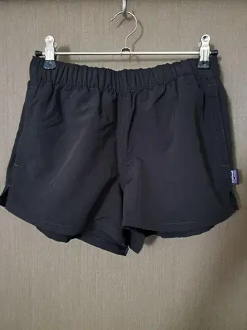 파타고니아 블랙 숏 팬츠 아웃도어 파타고니아