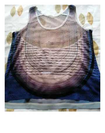 Tramando 멀티 컬러 슬리브리스