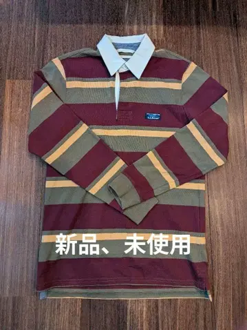L.L.Bean 엘엘빈 라거 셔츠 보더 카타딘 로고 SM