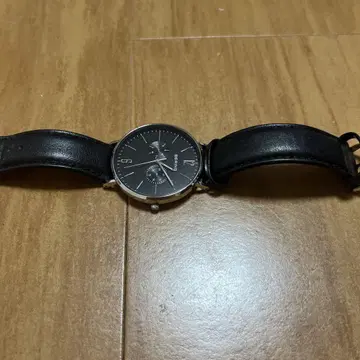 BERING 블랙 다이얼 시계