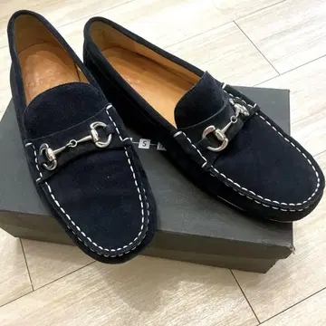 PLST 스웨이드 슬립온 28.5cm 블랙