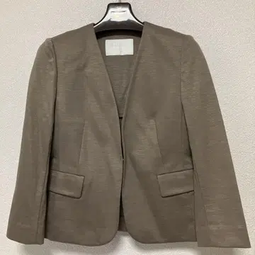 Ballsey 노카라 자켓 브라운