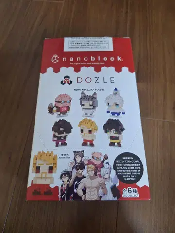 nanoblock DOZLE 미니 피규어 전 6종