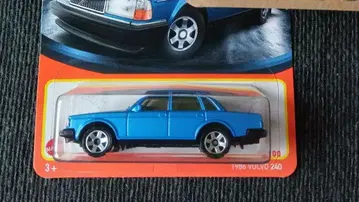 Matchbox 볼보 파랑 미니카 1/64