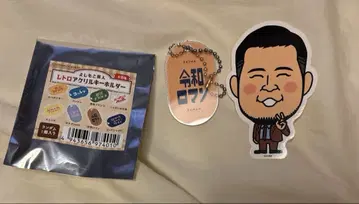레트로 아크릴 키링 레이와 로망 외