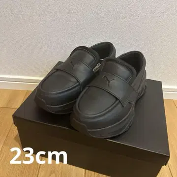 푸마 블랙 LOAFYR WNS 로퍼 23cm