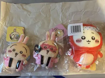 덕질 토끼 마스코트 문어 복권 C상 치이카와 (먼작귀) 봉제 인형