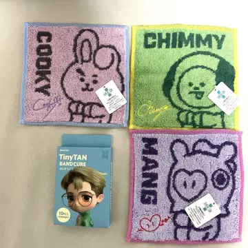 BTS 타월 손수건 3장 세트 덤