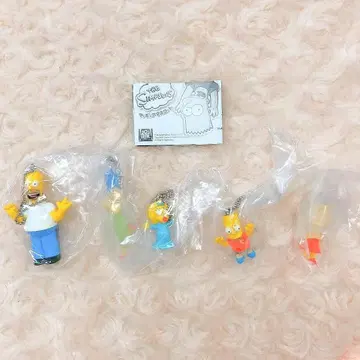 심슨 피규어 마스코트 전 5종 컴플리트 가챠