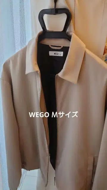 WEGO 지퍼 업 블루종 M