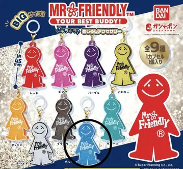 MR.FRIENDLY 미스터 프렌드 가챠가챠 메지루시 액세서리