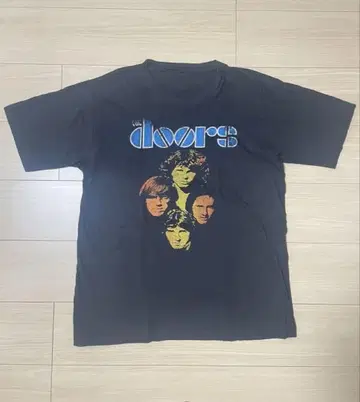 The Doors 밴딩 티셔츠 블랙