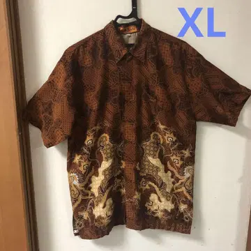 반팔 셔츠 브라운