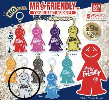 MR.FRIENDLY 미스터 프렌드 가챠가챠 메지루시 액세서리