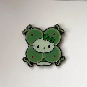 오사카 만국 박람회 키티 조류 핀 배지 시아와세모 한정품