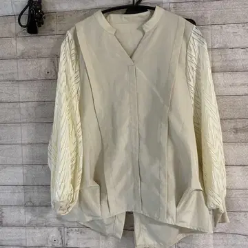 DouDou 레이스 자수 셔츠