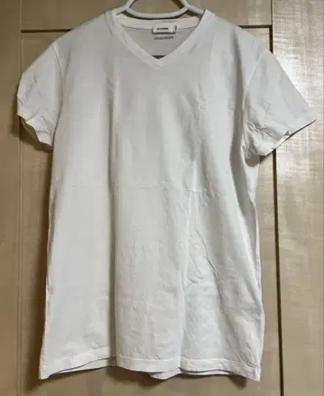 Jil Sander 화이트 V넥 티셔츠 사이즈 S