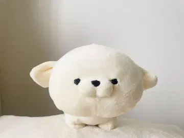 블루블루 에 친 모후모 프렌즈 개 봉제 인형