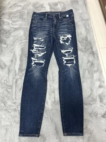 AMERICAN EAGLE 데미지 스키니 데님 3종 세트