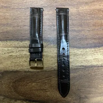 컨디션 최상 vinacreatinons 크로커다일 벨트 18mm