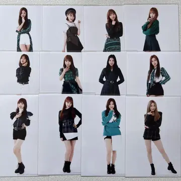 IZ*ONE 좋아한다고 말하고 싶어 브로마이드 풀 컴프 12명