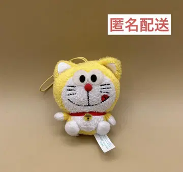 도라에몽 노랑 마스코트 스트랩 레트로