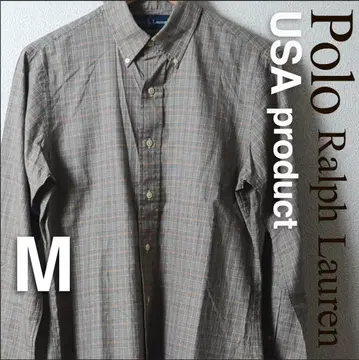 Ralph Lauren 랄프 로렌 체크 셔츠 그레이 계열 M 사이즈