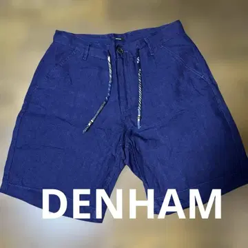 DENHAM 네이비 숏 팬츠